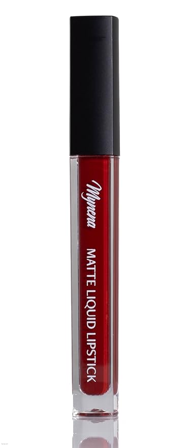 Mynena Red Long-Lasting Matte Liquid Lipstick Intense Color Smudge-Proof & Waterproof Comfortable Hydrating Shea Butter Vegan & Cruelty-Free | Elle