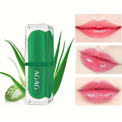 Aloe Vera Lipstick Color Changing Lipstick Moisturizing, Plumping, Changing