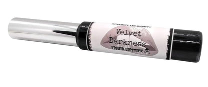 Black Dark Lipstick - Teal Blue Green Goth Green