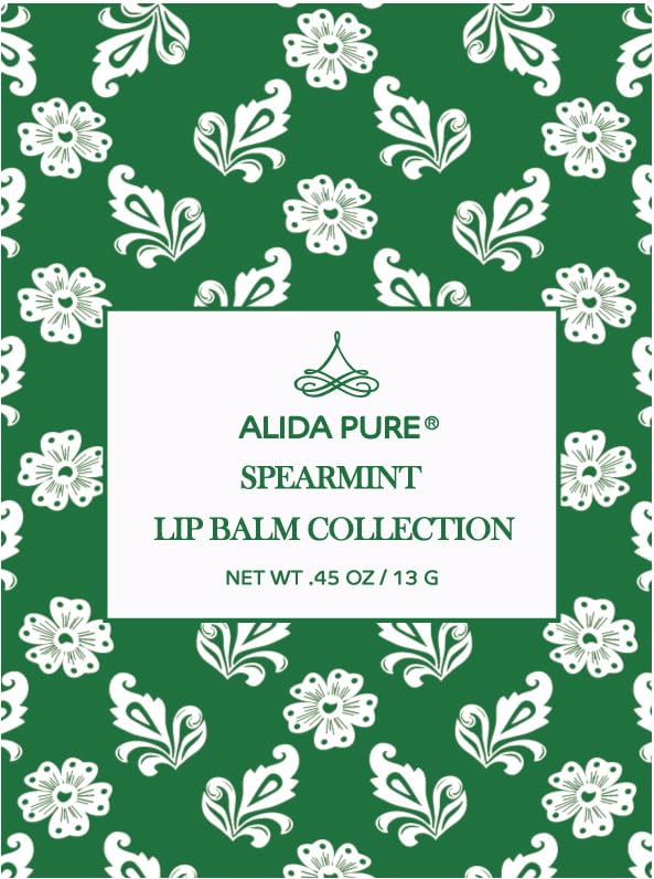 Spearmint Lip Balm Collection, Vegan Lip Lips,