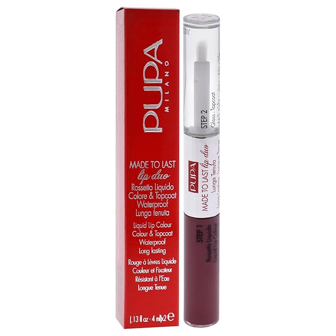 Pupa Milano Made To Last Lip Duo - Smudge-Proof