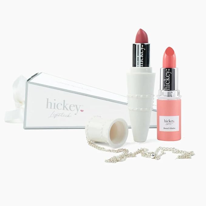 Hickey Lipstick Organic Perfectly Light Pink & Crushing Organic