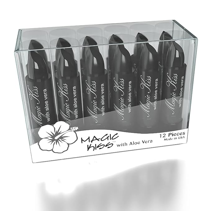 Magic Kiss Pack of 12 Color Changing Aloe Magic