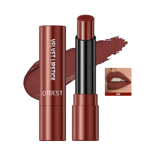 Velvet Matte Lip Gloss, Nude Stain Satin Lip Gloss,