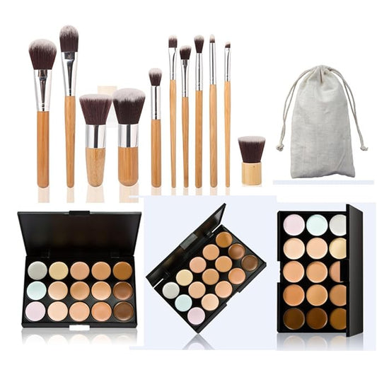 15 Colour Makeup Contour Palette-Cream Concealer Kit,Blemish Face