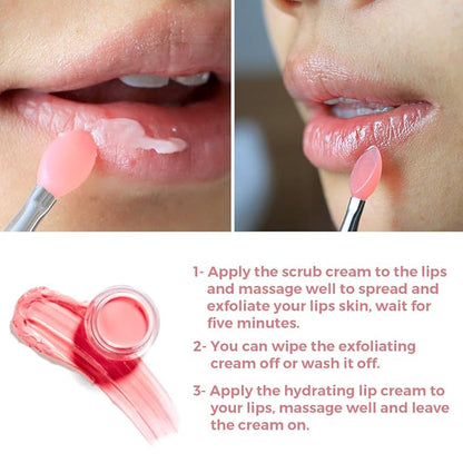 DOUBLE-EFFECT Lip Sleep Mask, Lip Mask+Lip Scrub Intensive, Lip Primer, Lip Sleeping Mask, Lip repair treatment, Lip Repair Balm