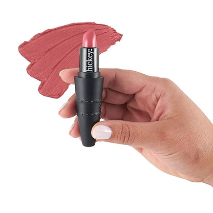 Hickey Lipstick Orgnanic Nothing but Nude Refillable Lipstick | Gluten Free | Moisturizing & Long Lasting Gluten Free Highly Pigmented Lipstick for Women | Velvet Finish