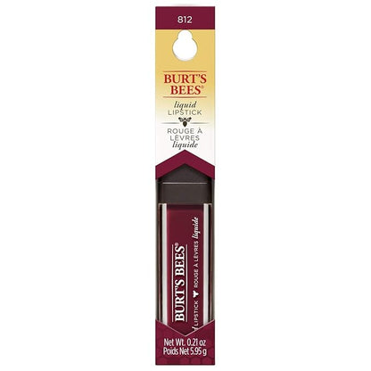 Burt's Bees 100% Natural Glossy Liquid Lipstick, Rushing Glossy