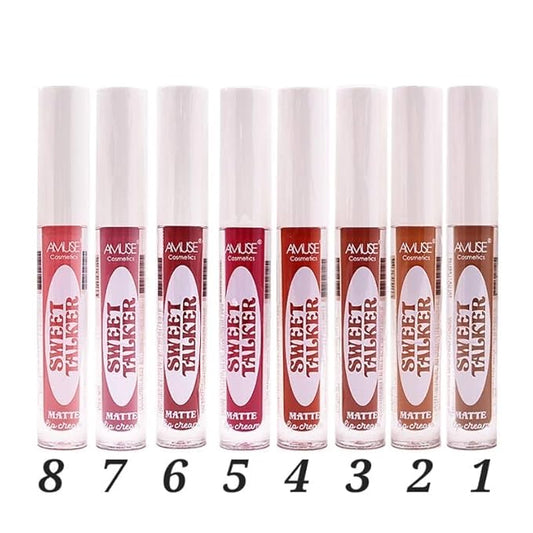 Beauty Sweet Talker Creamy Matte Lip Gloss Set Gloss