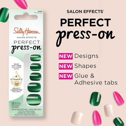 Sally Hansen Instant Cuticle Remover and Salon Effects Squiggle & Wiggle Press On Nails Kit