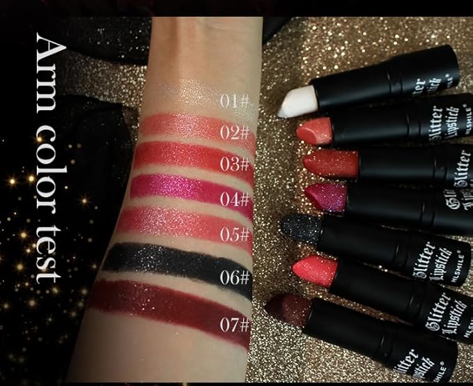 Diamond Lipstick Lip Gloss Long Lasting Waterproof Glitter Gloss