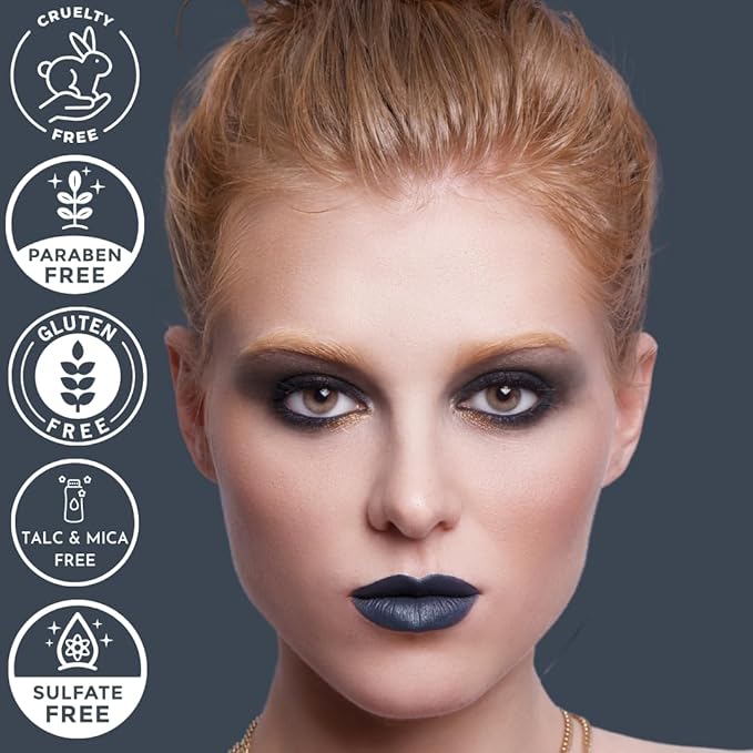 Mynena Grey Long-Lasting Matte Liquid Lipstick Intense Color Smudge-Proof & Waterproof Comfortable Hydrating Shea Butter Vegan & Cruelty-Free | Alvira