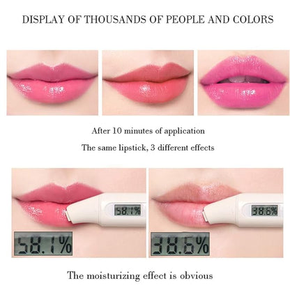 3 Packs Lipstick Set Magic Temperature Changing Colors Magic
