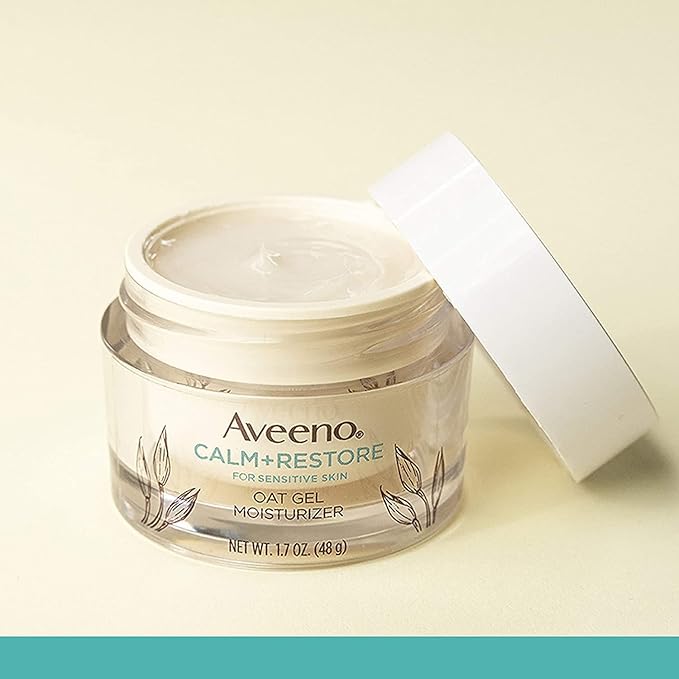 Aveeno Calm+Restore Oat Gel Face Moisturizer,