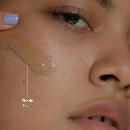 TEIA Cosmetics - Moisturizing Light Coverage Foundation, Natural cruelty-free. (CAPUCCINO)