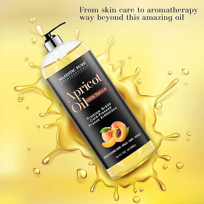MAJESTIC PURE Apricot Oil, 100% Pure