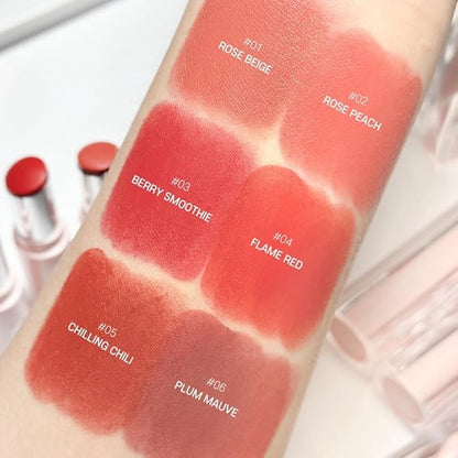 YNM Cream Matte Lipstick (05 CHILLING CHILI, 5.5g), CHILLING