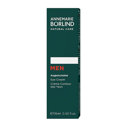 ANNEMARIE BÖRLIND Eye Cream MEN (15ml) - wakes up the tired area around your eyes & gives it extra moisture. Skin compatibility & efficacy scientifically confirmed. Without mineral oil derivates.