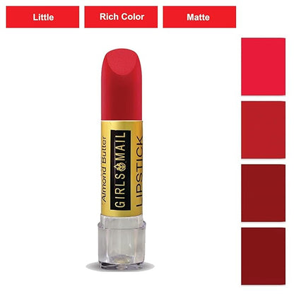 Last Minute moisturizing Almond Organic Butter Lip Makeup rich Red Stick Super For Pioneer Woman Bridal Artist Beauty Creator American girl Female Personality beauty Queen