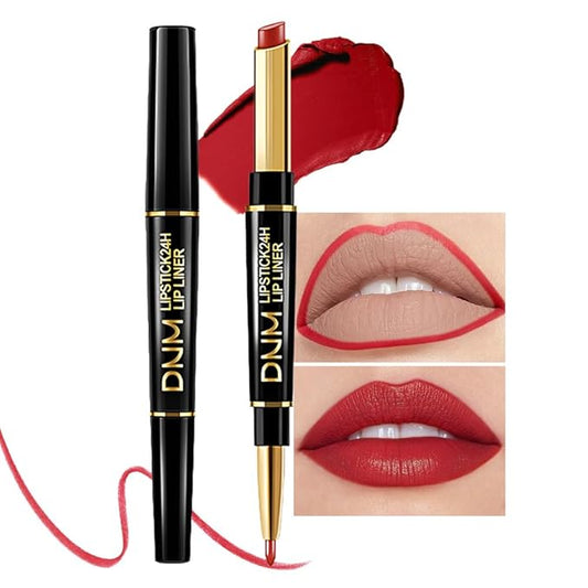 evpct 1Pcs Red Velvet Matte Lip Liner and Lip 24 l