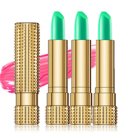 3 Packs Lipstick Set Magic Temperature Changing Colors Magic