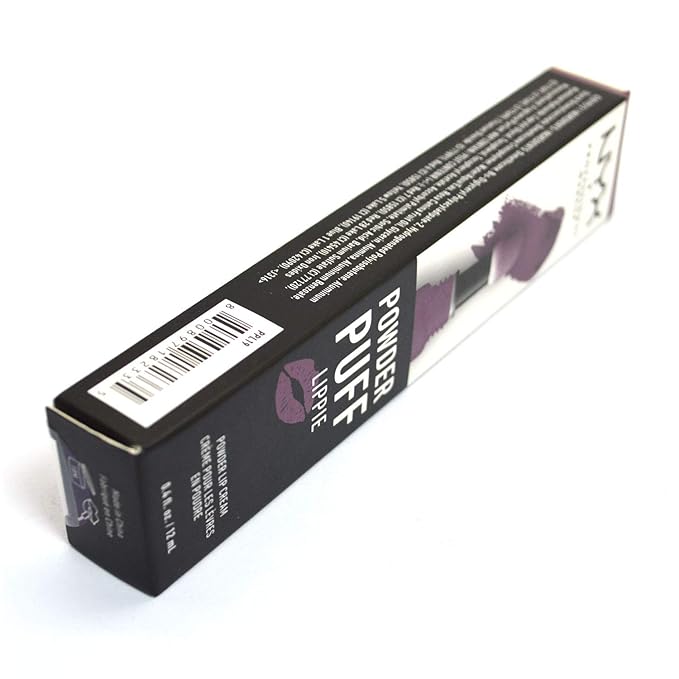 Powder Puff Lippie Lip Cream Makeup Lipstick Paint Net Wt 0.4 fl oz / 12 ml Free ZipBag (PPL19 : DETENTION)