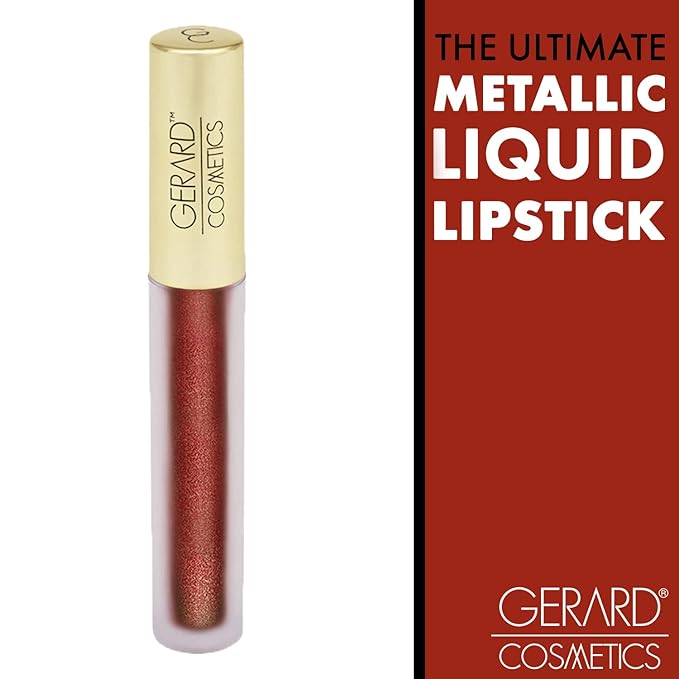 Gerard Cosmetics Metal Matte Liquid Lipstick Cherry Bomb Gerard