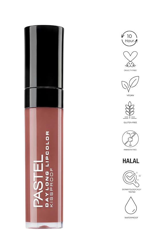 pastel Daylong 45 Ink Liquid Lipstick, Long-lasting Matte Daylong