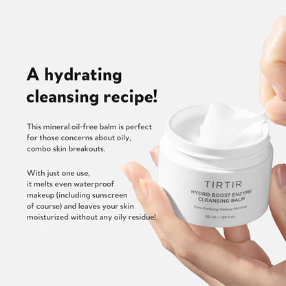 TIRTIR Hydro Boost Enzyme Cleansing Balm (4.05 Ounce (Pack of 1))