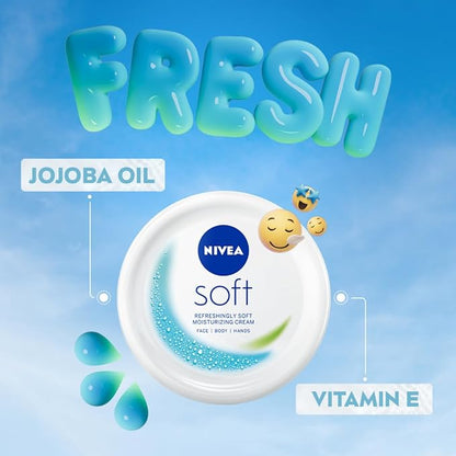 Nivea Soft Light Moistirising Cream, 300ml