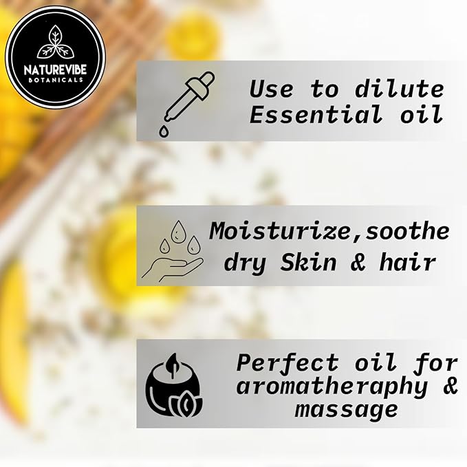 Naturevibe Botanicals Mango Oil 32 Ounces