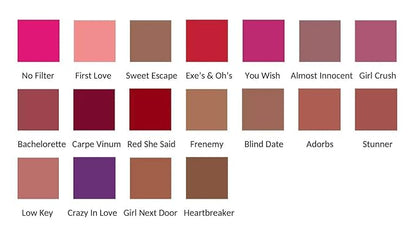 Jolie Longwearing Fluid Liquid Lipstick Matte (Low Key) Longwearing
