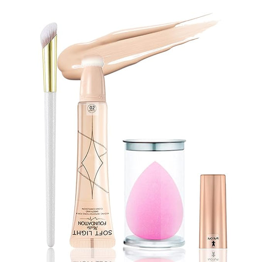 Air Cushion Foundation Beauty Wand Kit, Matte Concealer -# 02
