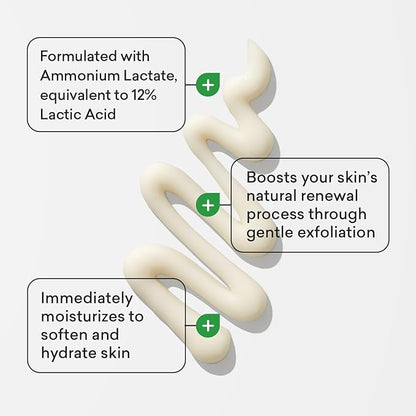 AmLactin Daily Nourish 12% - 2oz Bottles (6 Pack) - Body Lotion With 12% Lactic Acid, Dermatologist-Recommended