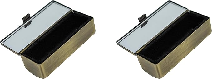 Stephanie Imports Set of 2 Rectangular Vintage Lipstick Rectangular
