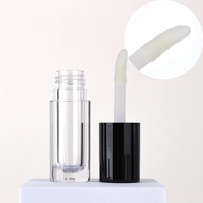 Qeuly 4 Pack Lip Gloss Tubes, 6ml Empty Gloss