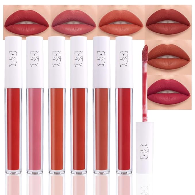 Liquid Matt Lipstick Lipliner Lip Crayons Pack Set,Velvet Makeup,Waterproof&Waterlasting,B