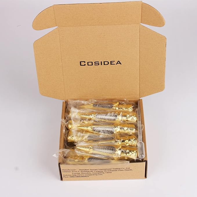 15pcs empty golden crown 4ml lip gloss tubes, empty lipgloss tube for DIY lip gloss