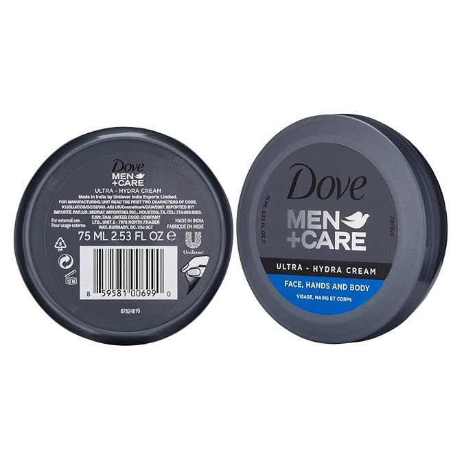 Dove Men+Care Ultra Hydra Cream Lotion,