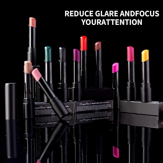 High Pigmented Matte Lipstick, Face Body Paint Stick, High
