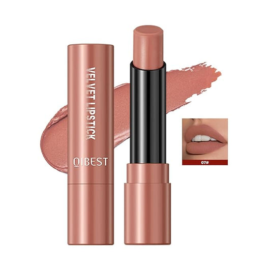 Velvet Matte Lip Gloss, Nude Stain Satin Lip Gloss,