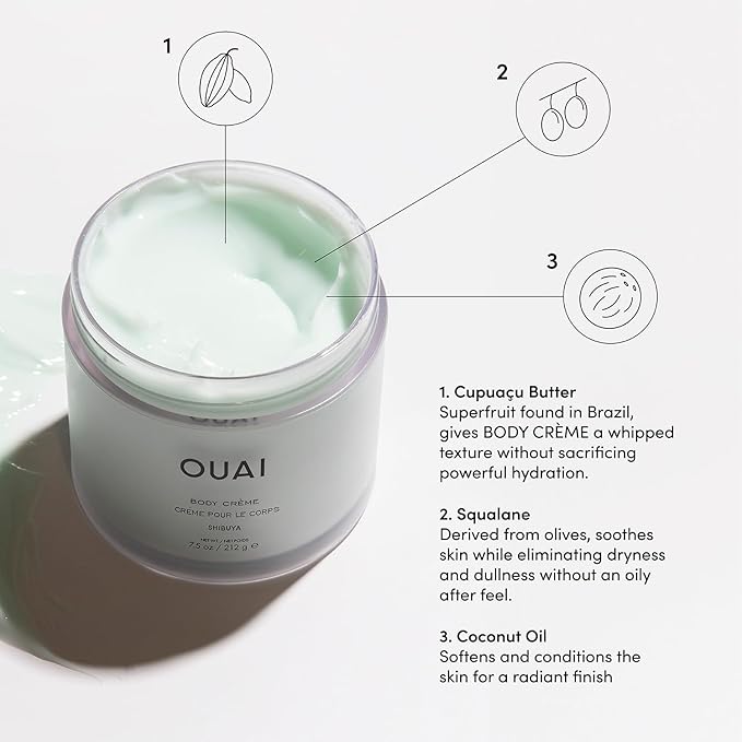 OUAI Body Cream, Shibuya - Hydrating
