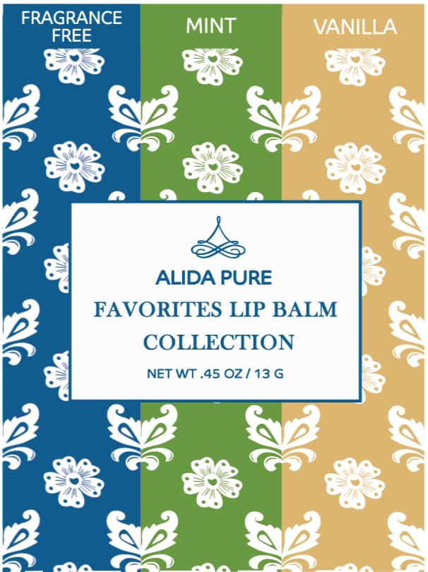 Favorites Lip Balm Collection, Vegan Lip Lips,