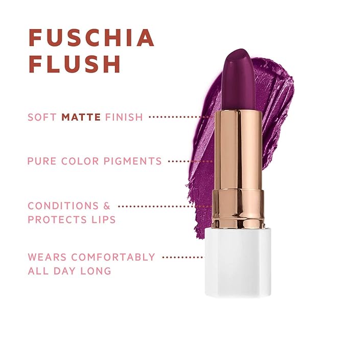 Flower Beauty Petal Pout Lipstick - Cruelty Free Nourishing
