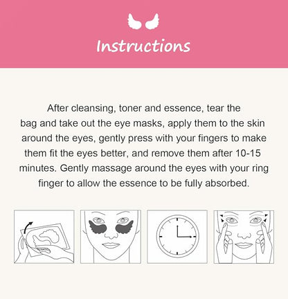 12 Pcs Under Eye Patches for Puffy Eyes, Cranberry Cristal Eye Mask, Hydrate Moisturize Around Eye Skin Cooling Mask, Reduce Crow's Feet, Fines & Wrinkles, Sooth & Firming Skin (Cranberry)