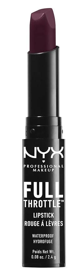 NYX Nyx cosmetics full throttle lipstick night crawler night