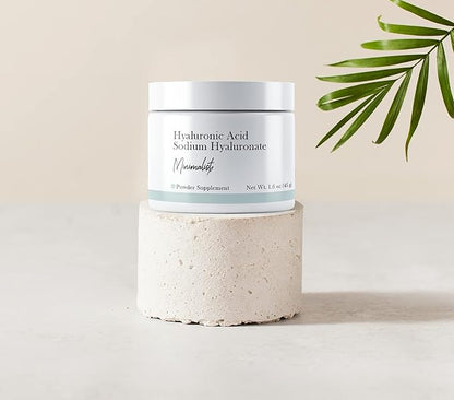 Minimalist Hyaluronic Acid (1.6 oz) Sodium Hyaluronate, Powder, Dietary Supplement