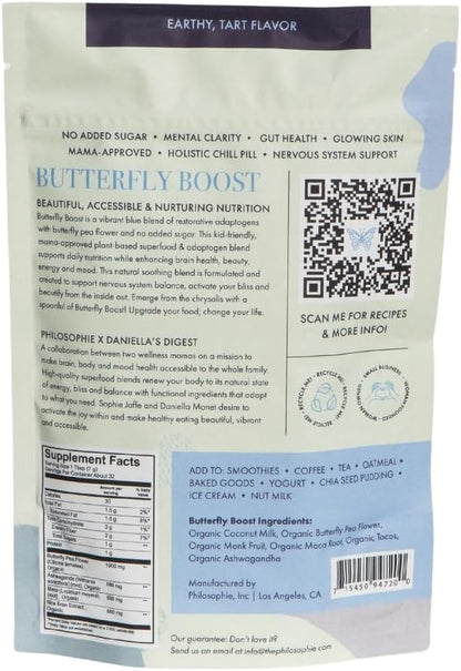 Philosophie Cosmic Elixir & Butterfly Boost Bundle - Superfood Powder Blends - All Natural Plant-Based 2pack