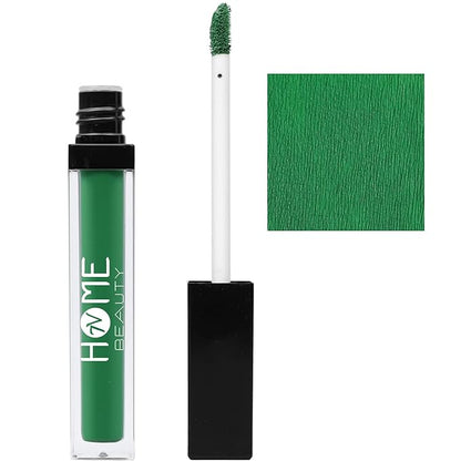 Green Matte Liquid Lipstick, Long Lasting High Pigmented Lipstick, 5ml