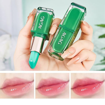 Aloe Vera Lipstick Color Changing Lipstick Moisturizing, Plumping, Changing